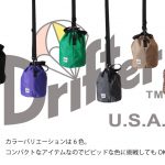 Drifter ドローストリングポーチが近日再入荷です！