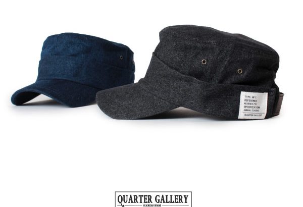 再入荷予定！QUARTER GALLERYのデニムワークキャップ