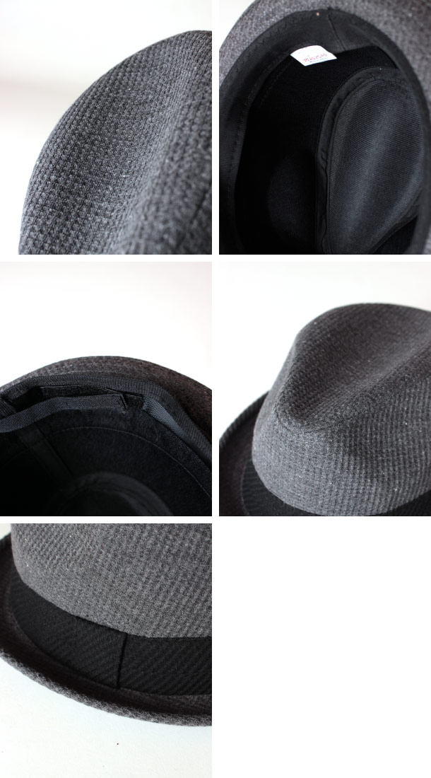 Anagram アナグラム ワッフル サーマルハット 中折れハット 大きいサイズ 帽子 メンズ レディース F56cm 58cm Xl59cm 61cm