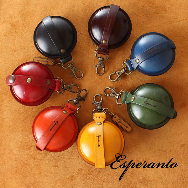 esperanto/メンズ/レディース/コインケース/携帯灰皿/マルチケース/イングランドサドルレザー/エスペラント