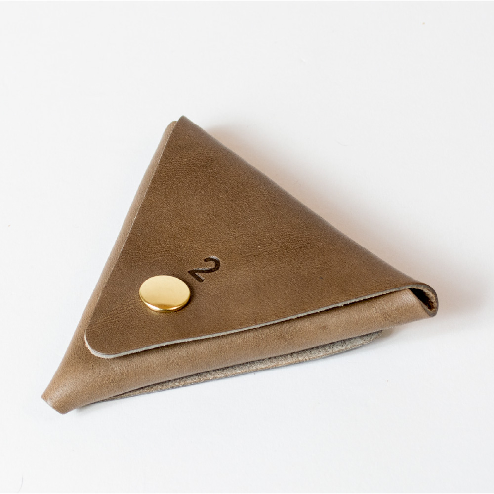 イタリア製 SANNINO esperanto エスペラント 三角コインケース 財布 イタリアレザー