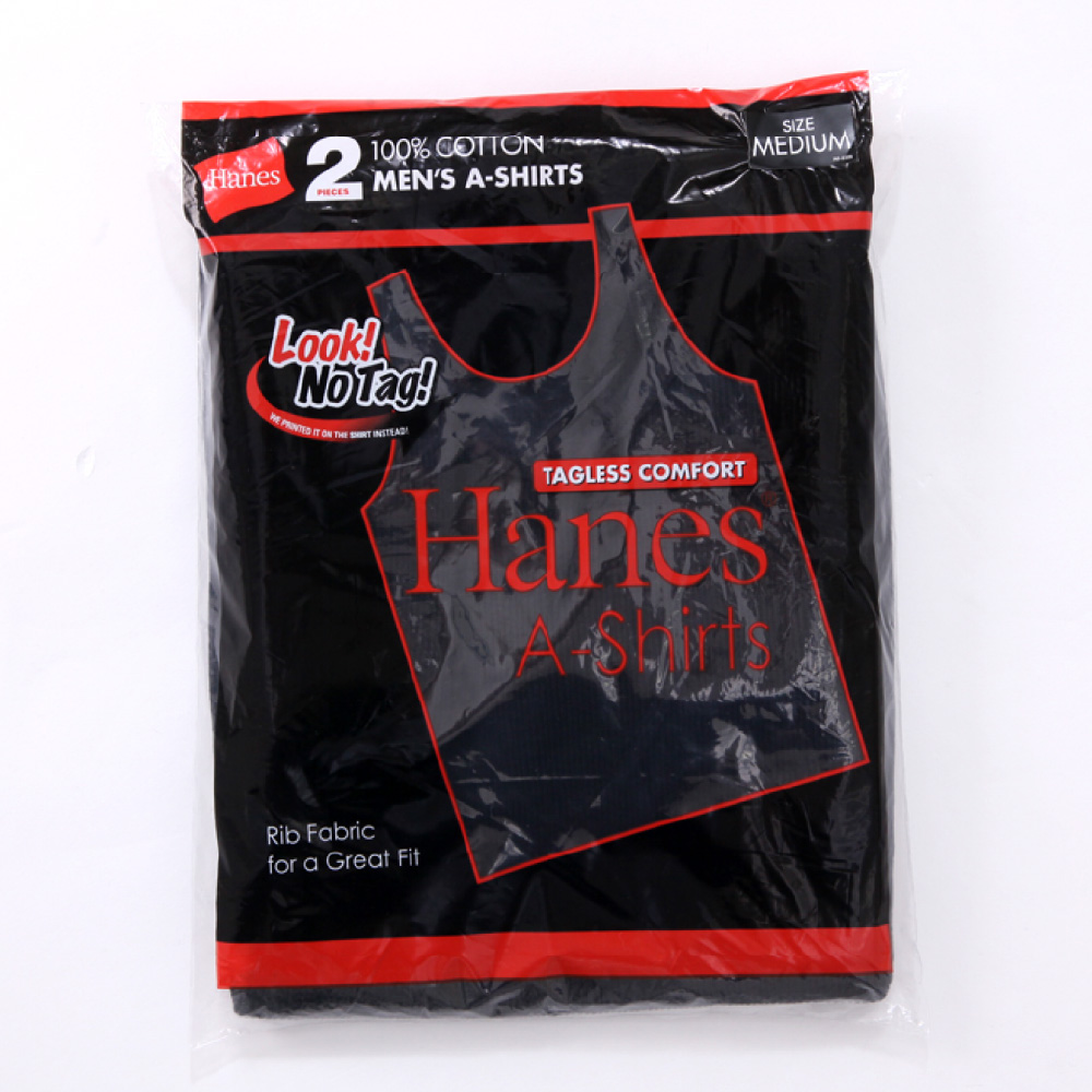 Hanes ヘインズ 【2枚組】タンクトップモデル Aシャツ 23SS 春夏 ベーシック HM2-K701 メンズ マルチパック 2P Pack  A-Shirt